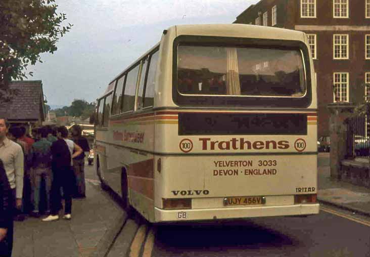 Trathens Volvo B58 Irizar UJY456V